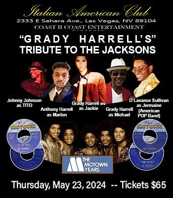 Grady -- Jackson - Thur, May 23, Show 8pm -$65 Image