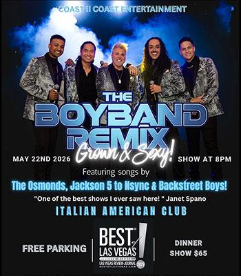 The BOYBAND REMIX Friday May 22 $50 Image