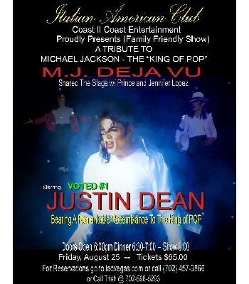 Justin Dean Thursday, August 29, Show 8:00pm $45 Image