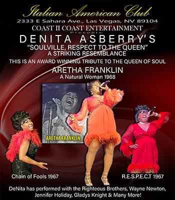 DENITA ASBERRY Wed. Nov. 19 2025 - Doors 7pm - $50 Image