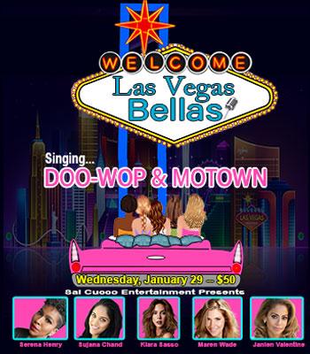 Las Vegas Bellas - Wed Jan 29, Show 8pm $50 Image