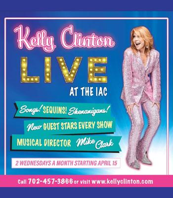 Kelly Clinton LIVE , April 15, Show 7:30pm -$29.99 Image